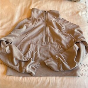 Danskin Tan Fleece Pullover